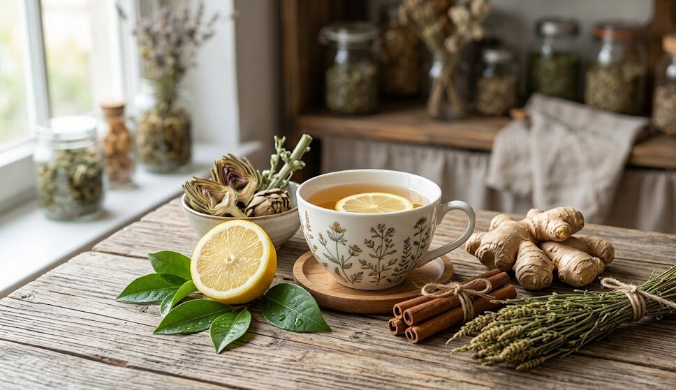 Infusiones naturales para acelerar el metabolismo y quemar grasa